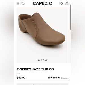 Capezio E series jazz slip on